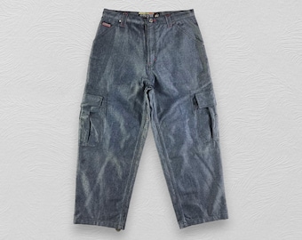High Street Fashion Men's Wide-Leg baggy jeans with