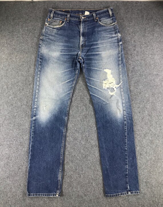 Vintage Levis Levi 505 Jeans Faded Blue 
