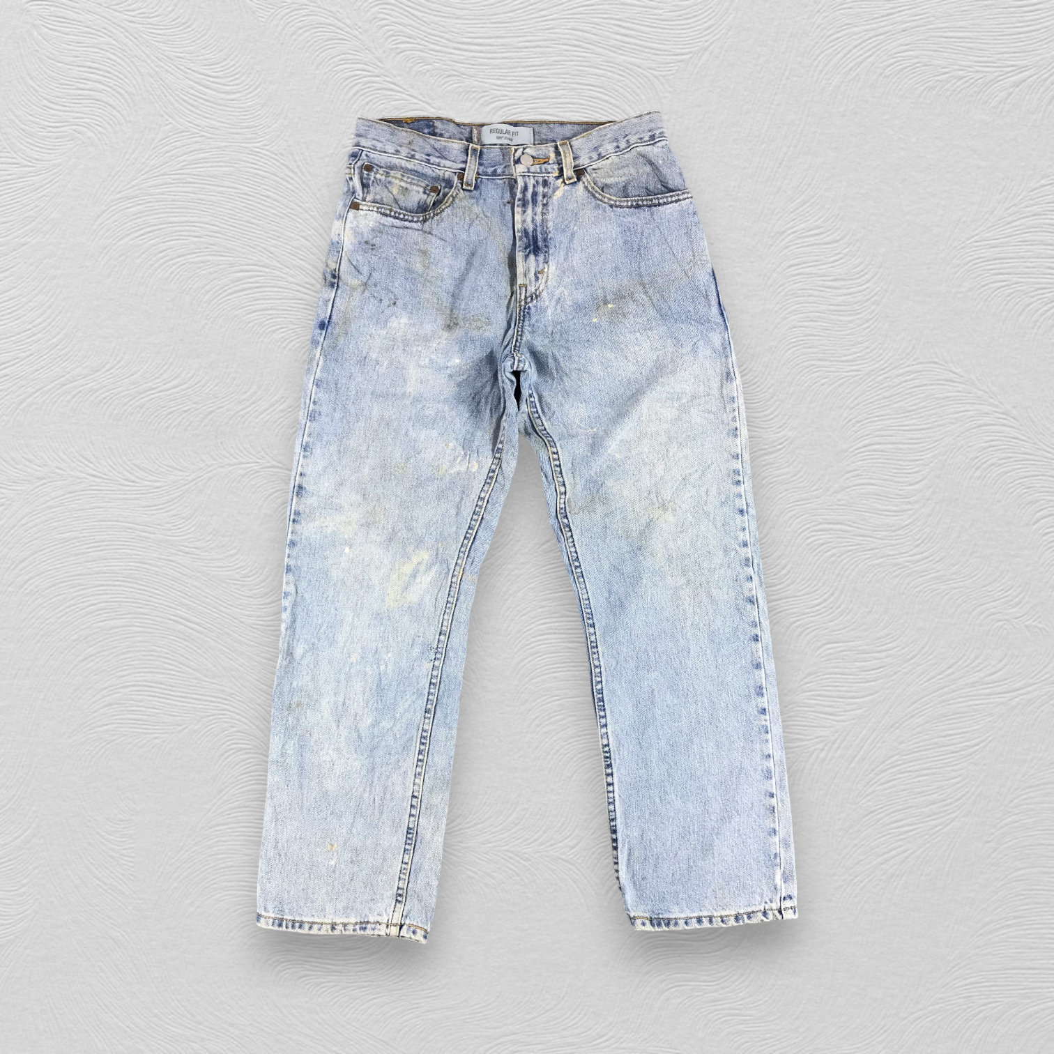 Size 31x28.5 Vintage Levi's 505 Regular Fit Light Washed