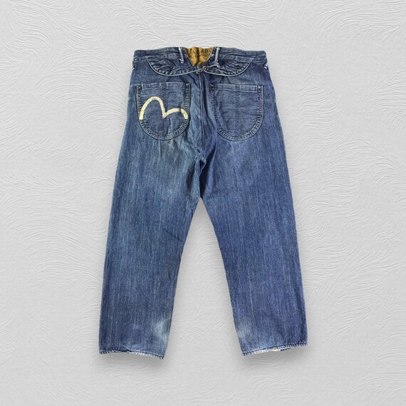 Evisu selvedge jeans sale