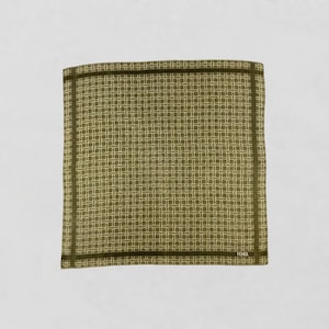 Vintage Fendi Handkerchief, Fendi Bandana, Fendi Neckerchief, Fendi Head Scarf, Fendi Pocket Square
