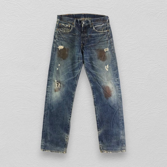 Size 32x32 Vintage Levis 501 Jeans Levi Dark Wash… - image 1