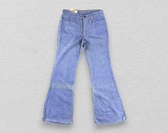 Vintage Bobson Jeans Bobson Flare Denim Blue Wash Bootcut Denim Size 32x32