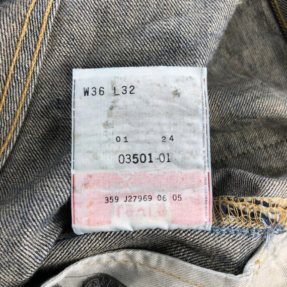 Size 36x32 Vintage Levis 501 Jeans Levis Dirty Dark Wash Levi | Etsy