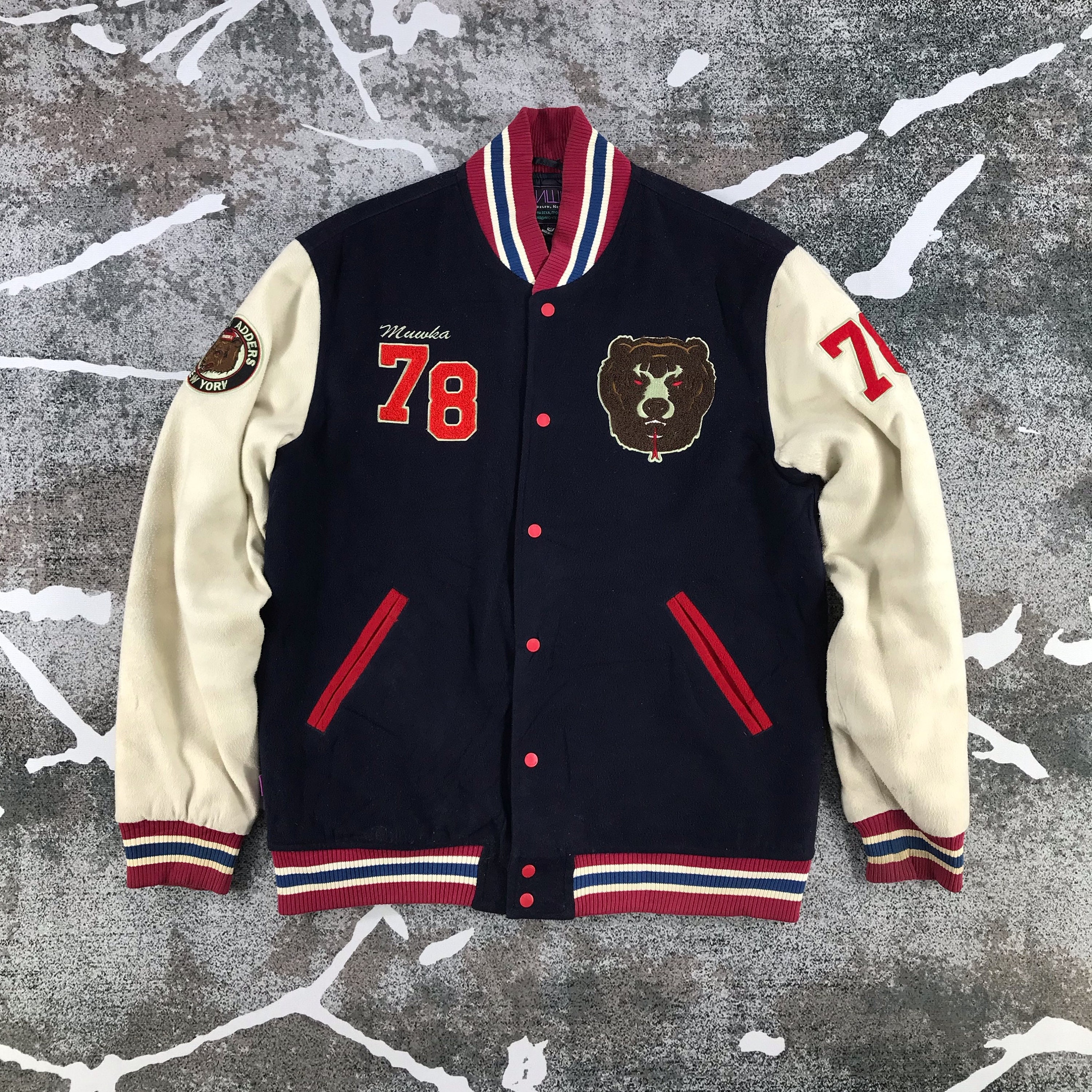 CenturyX Men Vintage Varsity Bomber Jacket Letter Print Baseball Jacket  Button Long Sleeve Bomber Jacket Coat Retro Sweatshirt Green XXL 