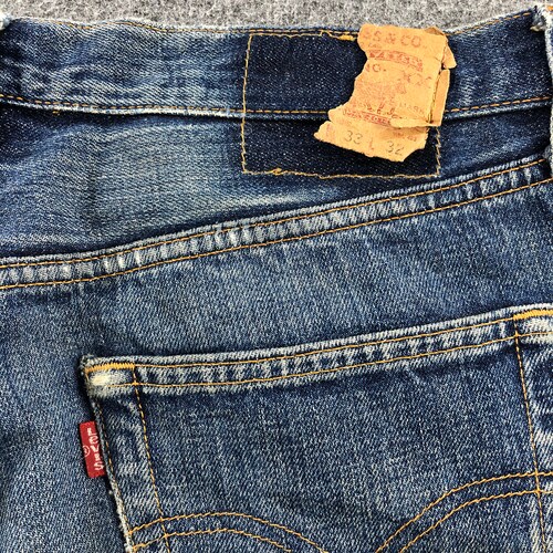 Vintage Levis Levi Levi’s 501 Jeans Dirty Wash Distressed shops Denim 33 x 30