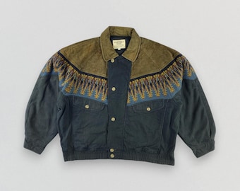Vintage 90s Stussy Big 4 Varsity Jacket Varsity Jacket Letterman