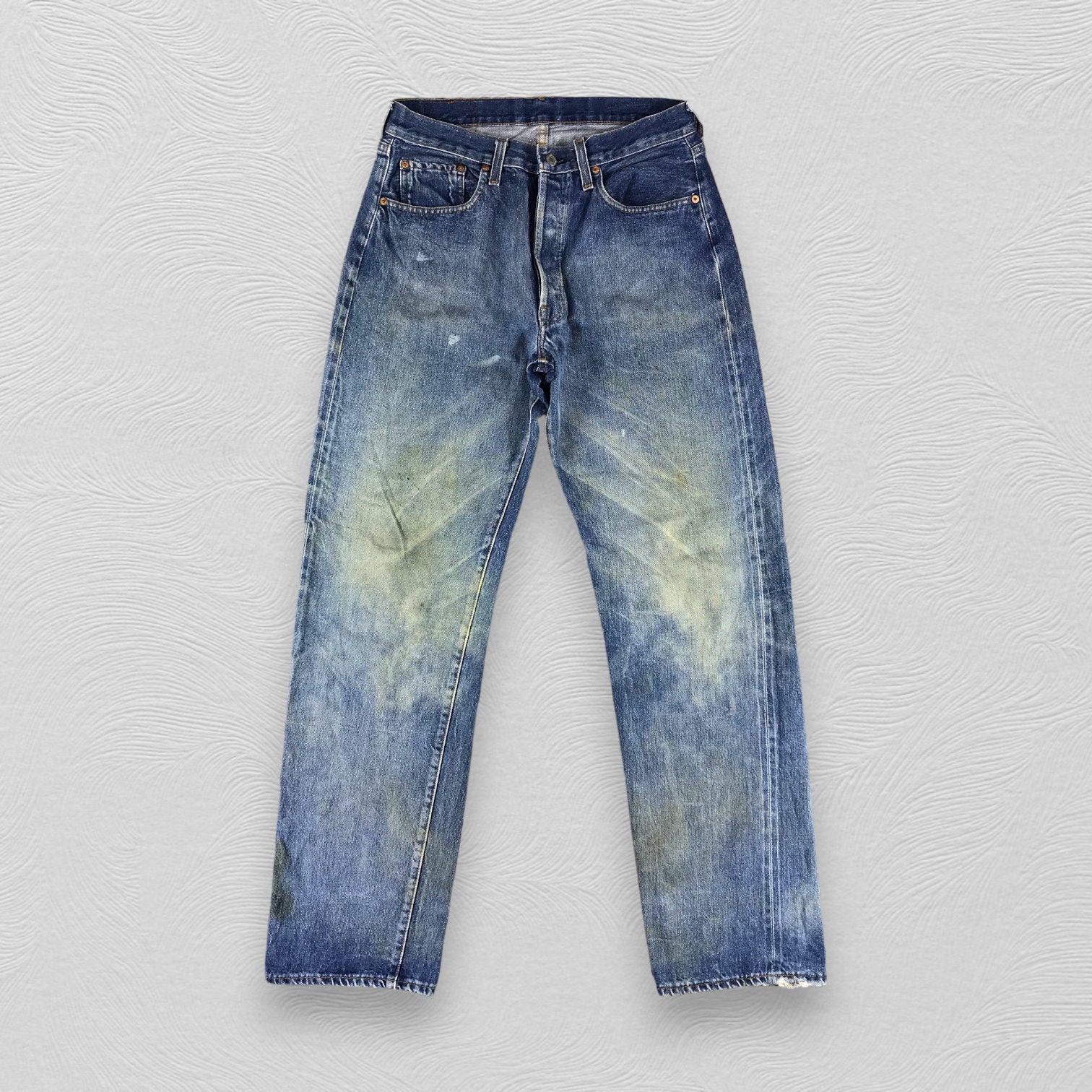 Size 31x32 Vintage 90s Levis 501 Redline Jeans Blue Dirty Levi's