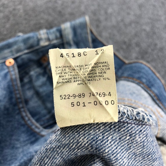 Size 30x30 Levis Stone Washed 90s 