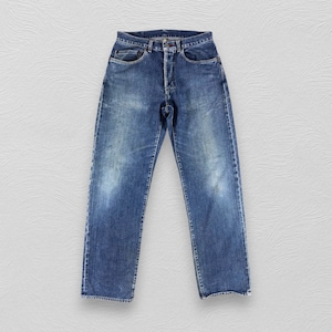 Size 32x33 Vintage Hollywood Ranch Market Jeans Japanese Brand Redline Denim Faded Blue Jeans HR Market Selvedge Denim