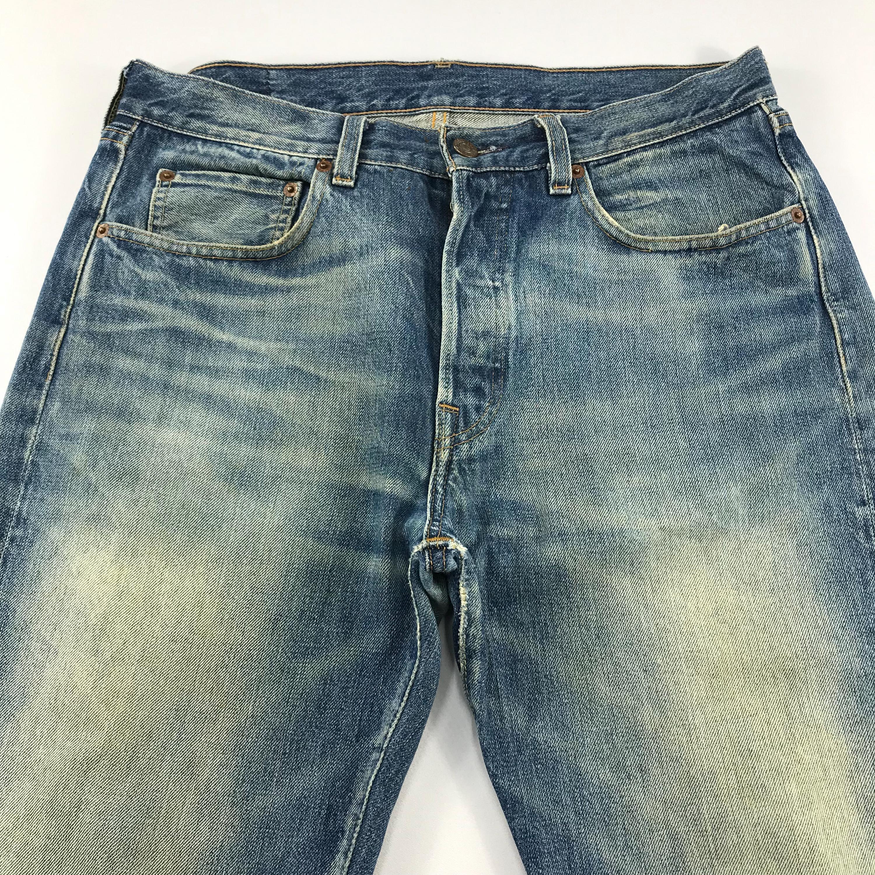 Vintage Levi's 501 Jeans W30 L31 Made in Philippines 2002, Fade