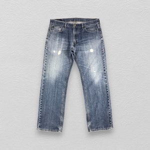 Jeans Levis 559 Vintage Levi’s Faded Blue Jeans Denim Desgastado