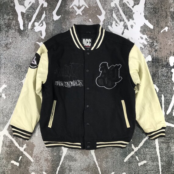 Vintage Japanese Brand ACC Varsity Jacket Letterman J… - Gem