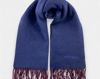 Vintage Yves Saint Laurent Scarf Yves Saint Laurent Muffler Vintage Yves Saint Laurent Wool Muffler Vintage Yves Saint Laurent Neck Wrap