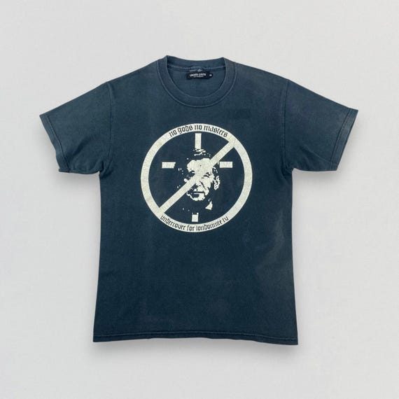 Undercover, Vintage Undercover Jun Takahashi No Gods No Masters Graphic T Shirt Dark Navy Blue Japanese Designer Streetwear Retro Tee Mens Size S
