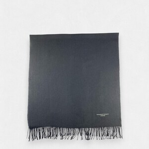 KATHARINE HAMNETT キャサリンハムネット マフラー  ダブルフェイス/カシミヤ100％    ブラック/グレー ユニセックス / 240001184116 楽天市場】キャサリンハムネット マフラー（ブランドキャサリンハム