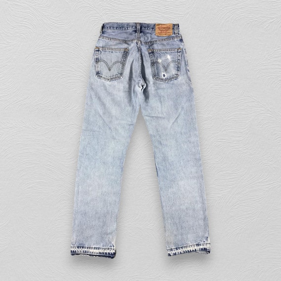 Size 29x32 Vintage Levi's 505 Regular Fit Light Washed Jeans Levis