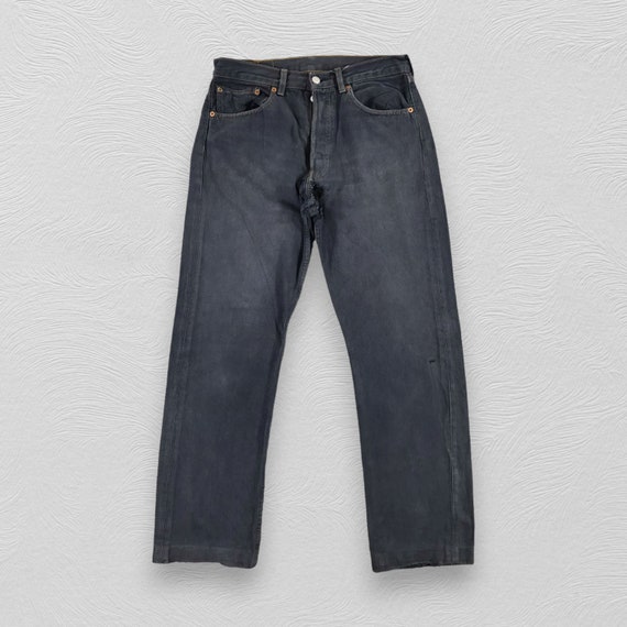 Size 31x29 Vintage Levis 501 Jeans Faded Blue Levi s Distressed