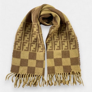 Vintage DKNY Scarf DKNY Muffler DKNY Wool Muffler Vintage Donna