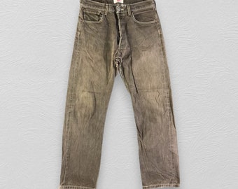 Vintage Levis 501 Jeans Levi’s Earth Tone Levi Medium Wash Distressed Denim Size 32x29