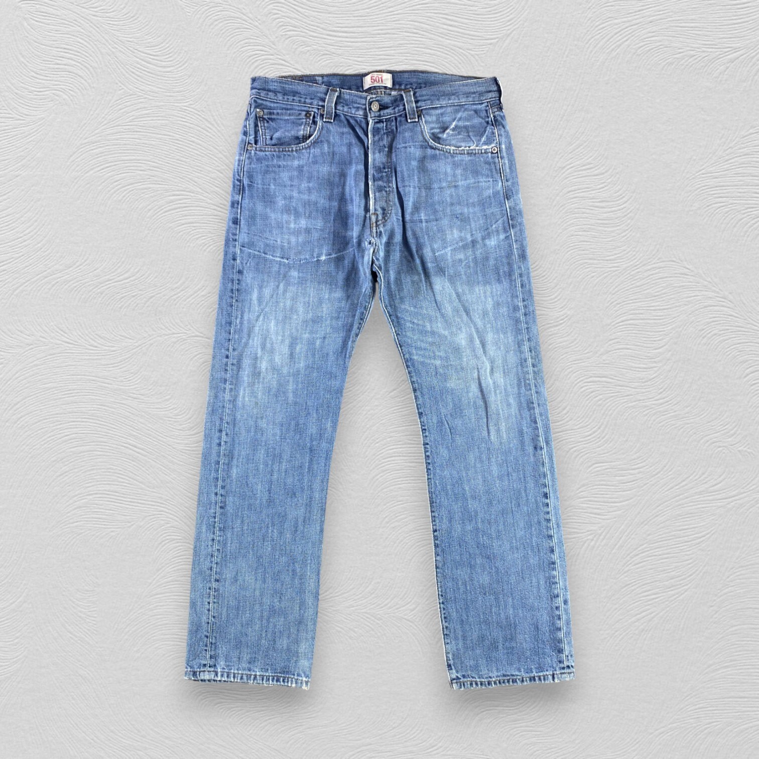 Vintage Levi's 501 Faded Blue Jeans Light Wash Levi's