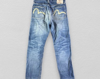 90s Vintage Evisu No 1 Special Denim Jeans ( Waist 28 ) - Etsy