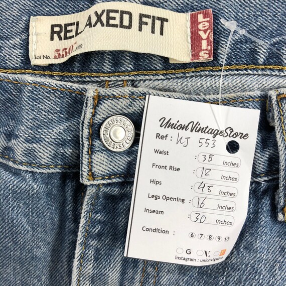 Size 35x30 Vintage Levis 550 Jeans 