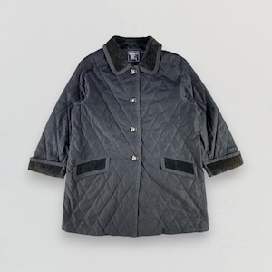 Vintage Burberry Jacket Burberry Quilted Jacket Burberry Coat Burberry Black Quilted Jacket