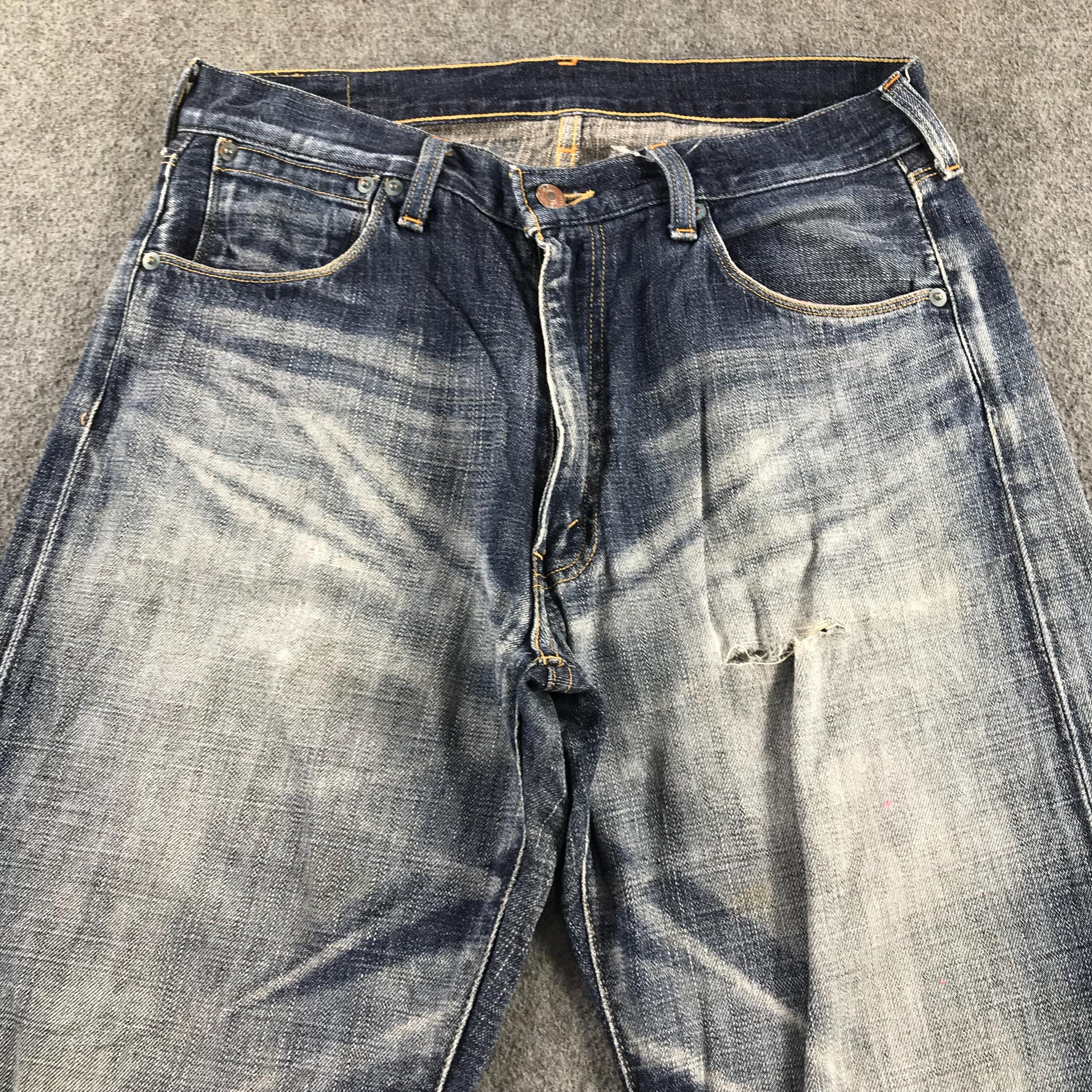 Vintage Levis 553 Jeans Levi's 553 Dirty Wash Baggy Denim High