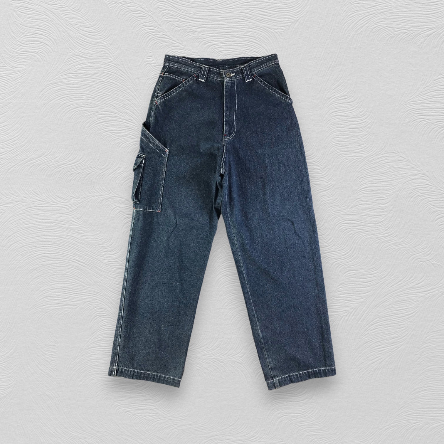 Vintage Hobo Baggy Jeans Cargo Jeans Streetwear Jeans Wide