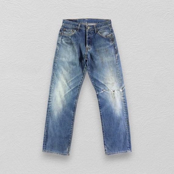 Size 28x29 Vintage Levis 501 Jeans Faded Blue Jeans Levi's