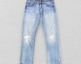 Levi’s Vintage Denim Size 32x30 Vintage 90s Levis 551zx Redline Jeans Dark Wash