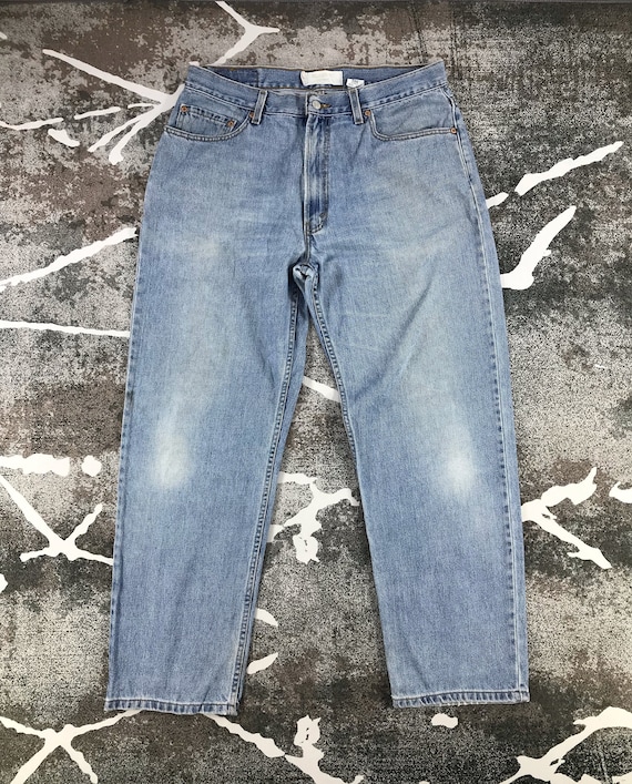 Size 36x30 Vintage Levis 550 Jeans Levi's Faded Blue - Etsy