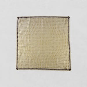 Vintage Fendi Handkerchief, Fendi Bandana, Fendi Neckerchief, Fendi Head Scarf, Fendi Pocket Square