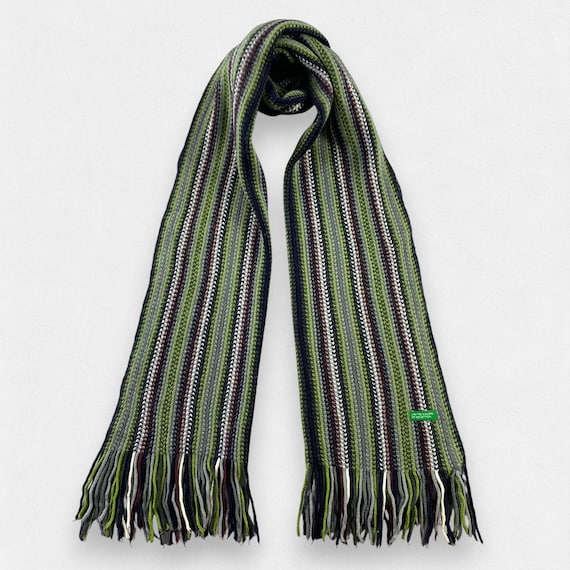 Vintage United Colors of Benetton Scarf United Colors of Benetton