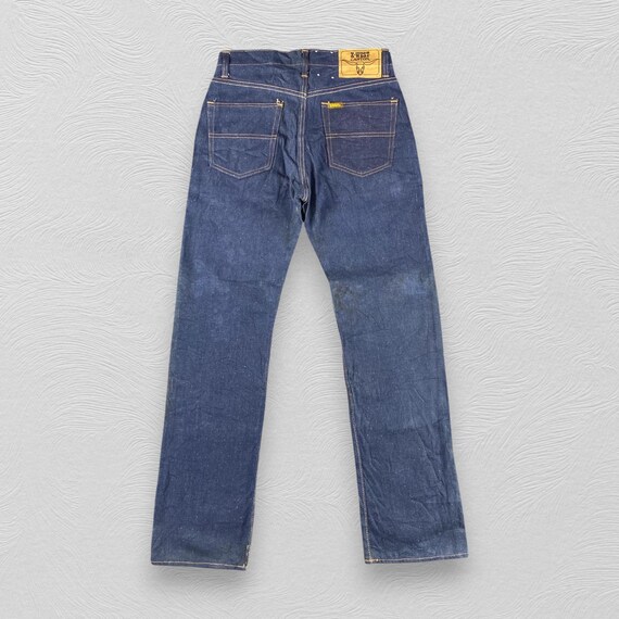 Vintage 80's Canton Bush Denim Japanese Brand Denim Blue Wash