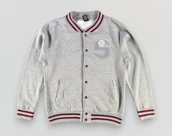 STUSSY Livin Large Varsity Jacket Size M - Etsy