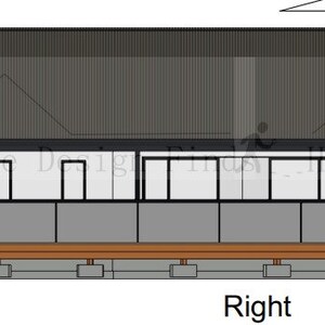 347,5 m2, 4 slaapkamers, 3 parkeerplaatsen, mediaruimte, familiekamer, 2 badkamers, huis in moderne stijl. afbeelding 4