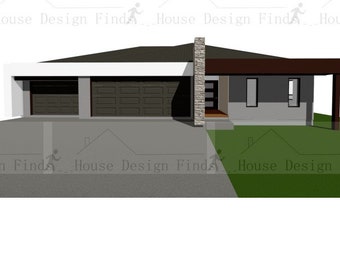 347,5 m2, 4 habitaciones, 3 espacios para automóviles, sala multimedia, sala familiar, 2 baños, casa de estilo moderno.