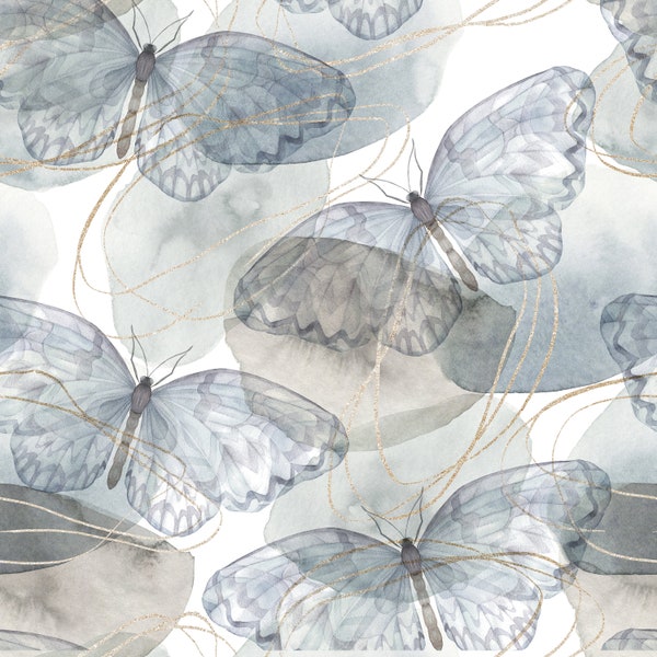 Butterflies - Mint by Michelle Tissue Paper