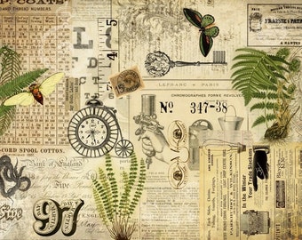 Industrial Masterboard - Roycycled Decoupage Paper