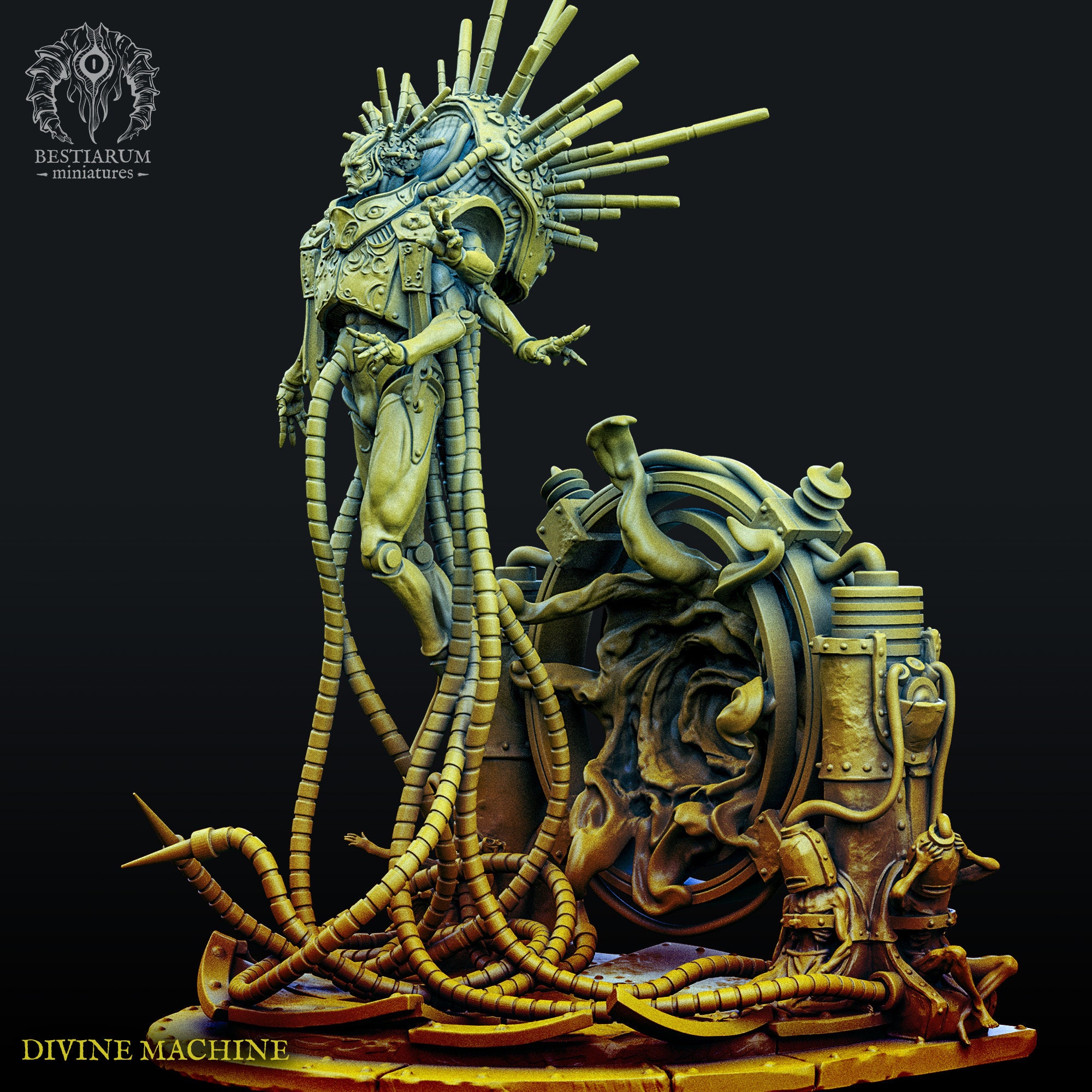 Divine Machine God Role Playing 4k SPIRERS of ALLSTEIN Etsy