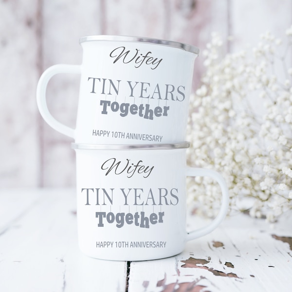 Tin Anniversary Gift Etsy UK