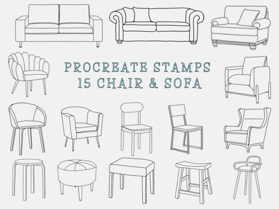 Digital Art & Collectibles Beds procreate brushes Furniture procreate ...