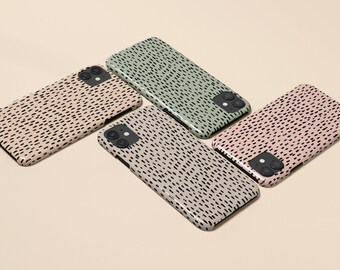 Spotted Dotted Speckled Polka Dots iPhone 17 Air Case for iPhone 16 Pro Max, 15 Plus, 14, 13 Mini, 12, 11,X/XS, XR, 8, Galaxy S25 S24