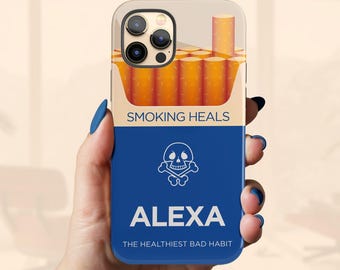 drop dead cigarette phone case Soft silicone Valfr or anyone drawn to skeleton wallpaper with historical significance Vintage Drop Dead Brand Coffin