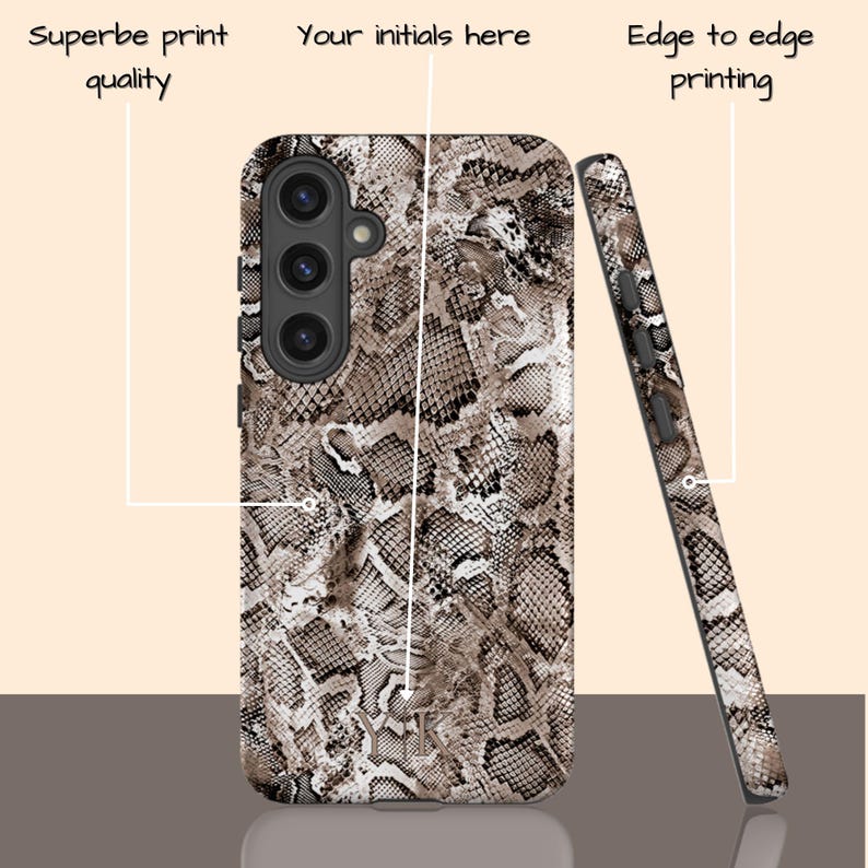 a phone case with a description of the parts of the phone