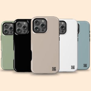 Custom Special Message QR Code iPhone 16 Pro Max Case, Personalized Gift QR Case for iPhone 15 Plus, iPhone 14, 13 Mini, 12, 11, XS - Edge