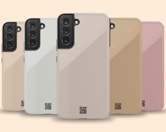 Benutzerdefinierter QR-Code für Galaxy S26 Ultra, personalisiertes Geschenk QR-Handyhülle für S25 Plus, S24, S23, S22, S21, S20 - Center