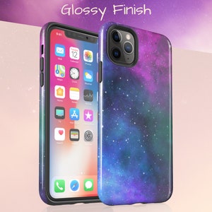 Space Phone Case, Universe Galaxy Nebula Planet Stars Cover for iPhone 15 Plus, iPhone 14 Pro Max, iPhone 13 Mini, 12, 11, X/XS, XR, 8, 7 image 6
